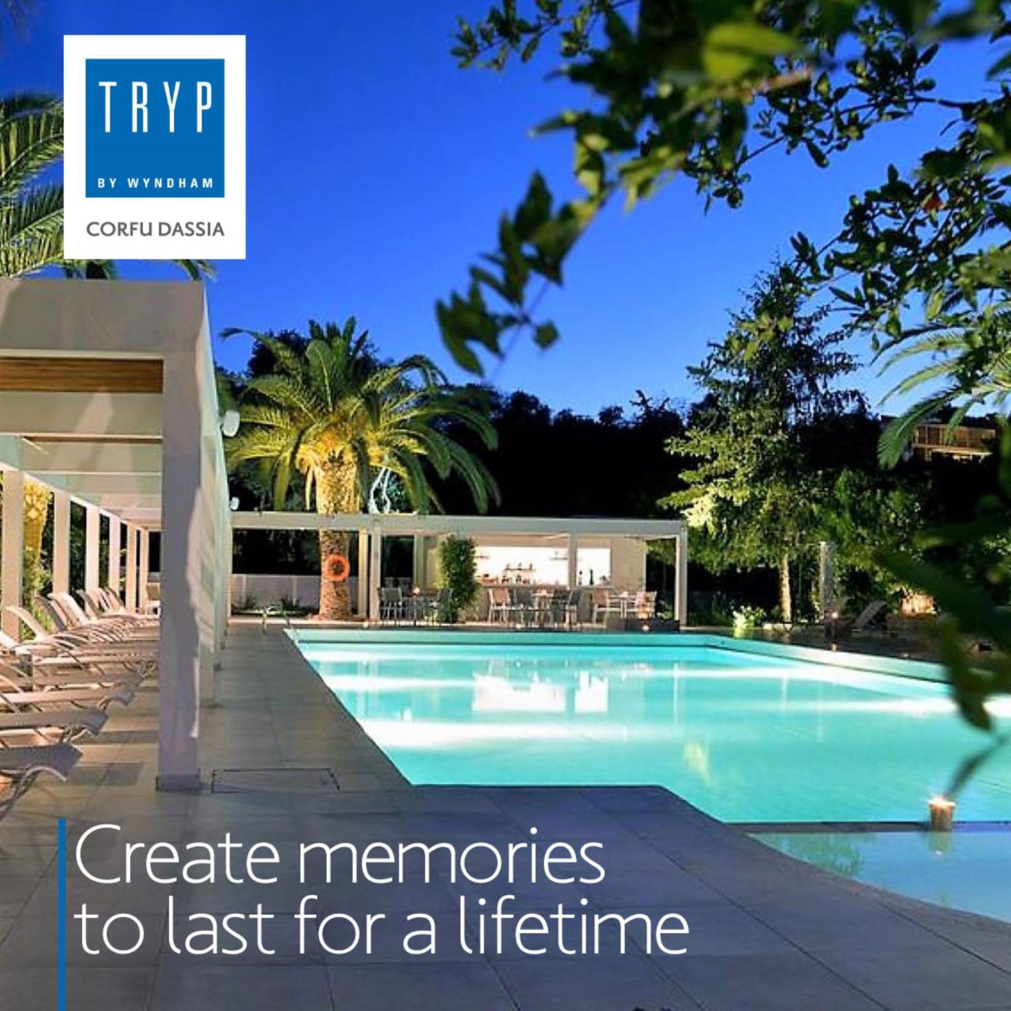 Tryp By Wyndham Corfu Dassia Esterno foto